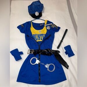 Dreamgirl Busted Police Woman Halloween Costume